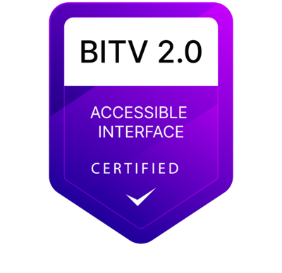Certified Accessible User Interface according to BITV 2.0