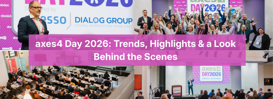 Headerpicture to the article axes4 Day 2026: Trends, Highlights & a Look Behind the Scenes