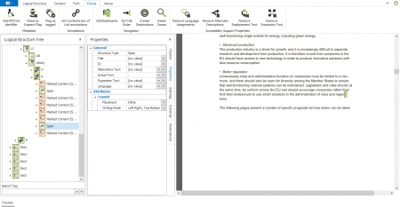 Screenshot axesPDf QuickFix: Detailed expert views