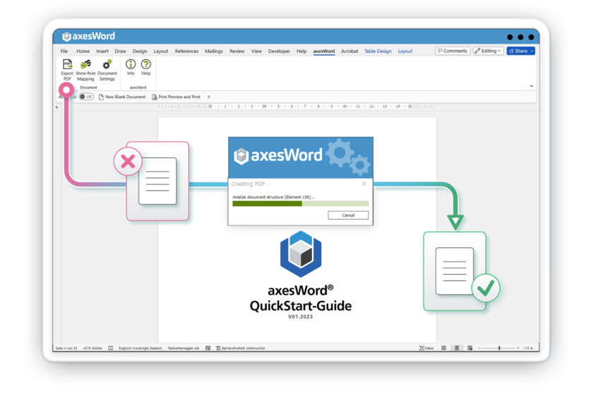 Screenshot: QuickFix: Search in Logical Structure