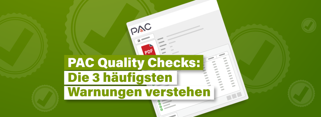PAC 2024 – 3 Quality Checks verstehen und korrigieren - axes4