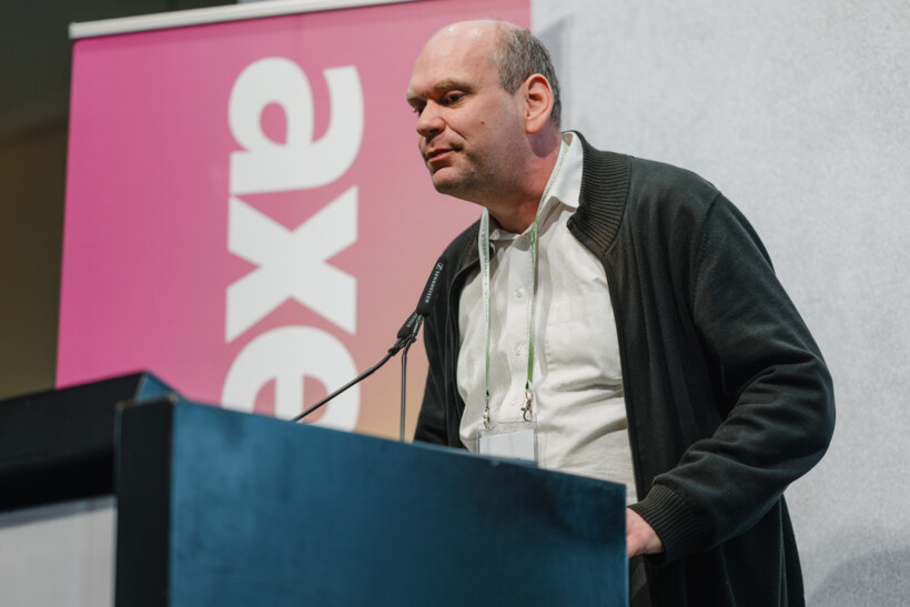 Foto: Aleksander Pavkovic beim axes4 Day