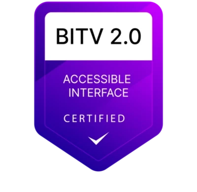 Certified Accessible User Interface according to BITV 2.0