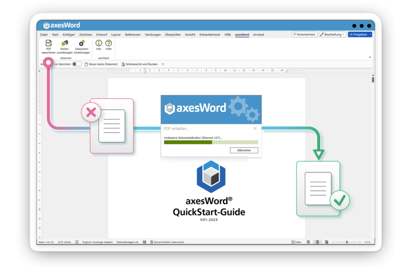 Screenshot: QuickFix: Search in Logical Structure